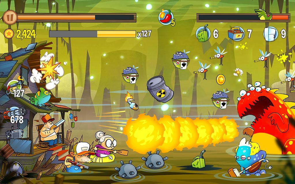 Swamp Attack 