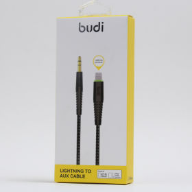 Computers Adapters BUDI LIGHTNING TO AUX CABLE 1.2M